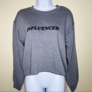 NWT SUBURBAN RIOT “Influencer” SWEATSHIRT